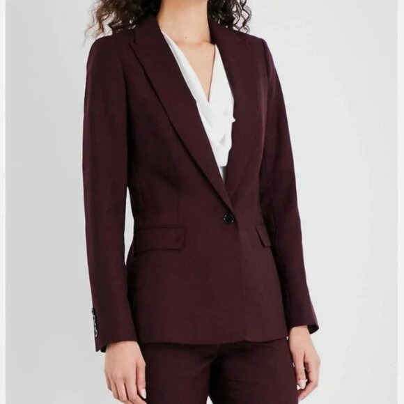 Reiss Lissia One Button Wool Blazer.  SZ 8 - Picture 4 of 5